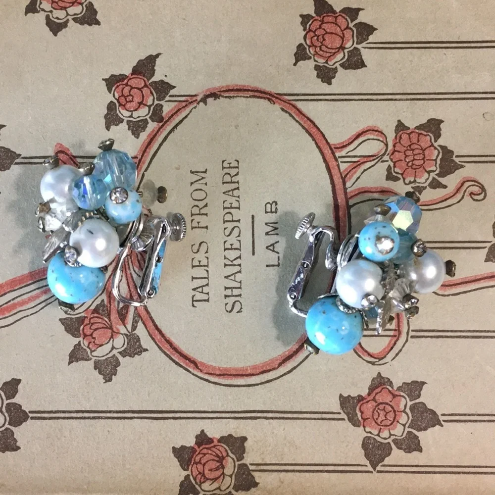 Vintage Vendome Retro Mid Century Earrings - Picture 5 of 15